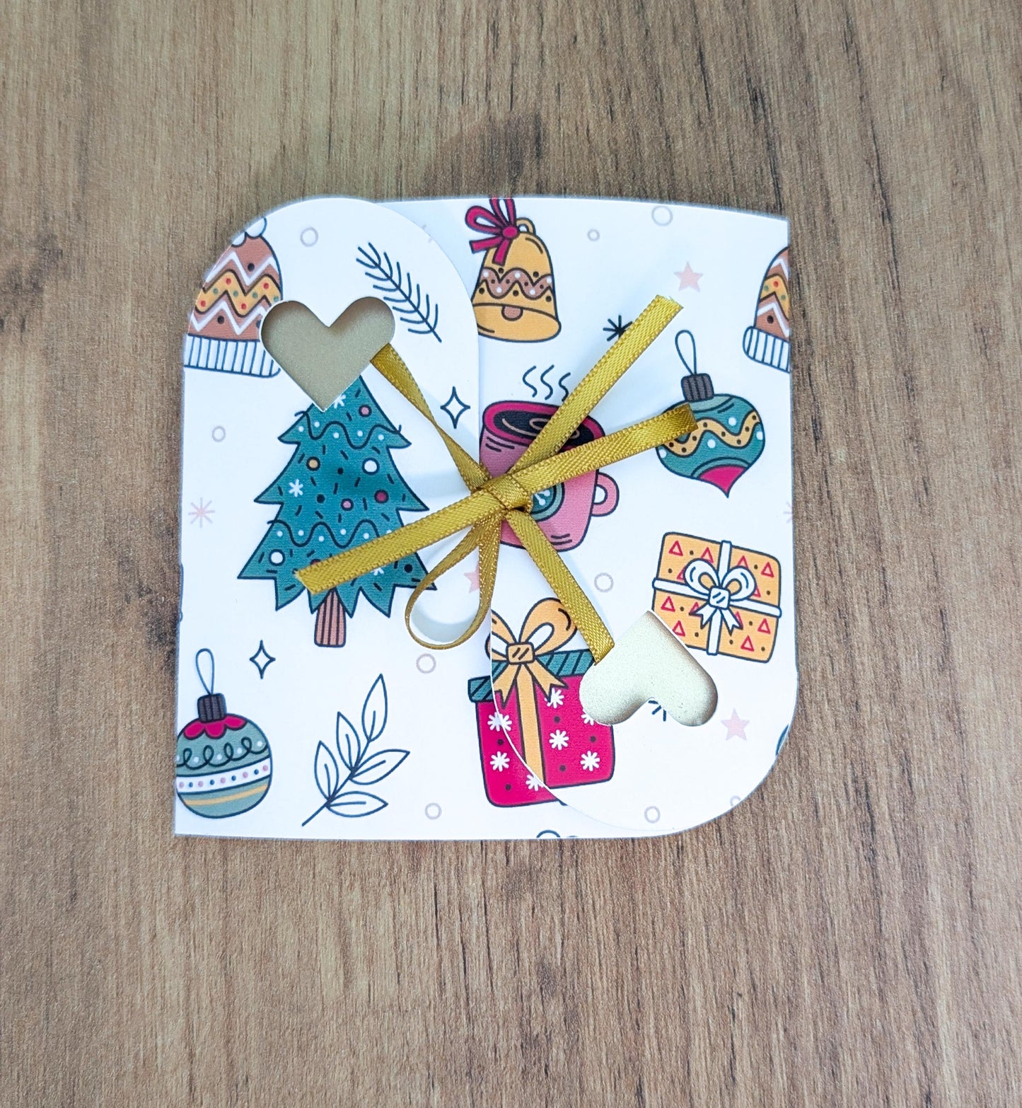 Carte cœur annonce bébé – personnalisable avec échographie
