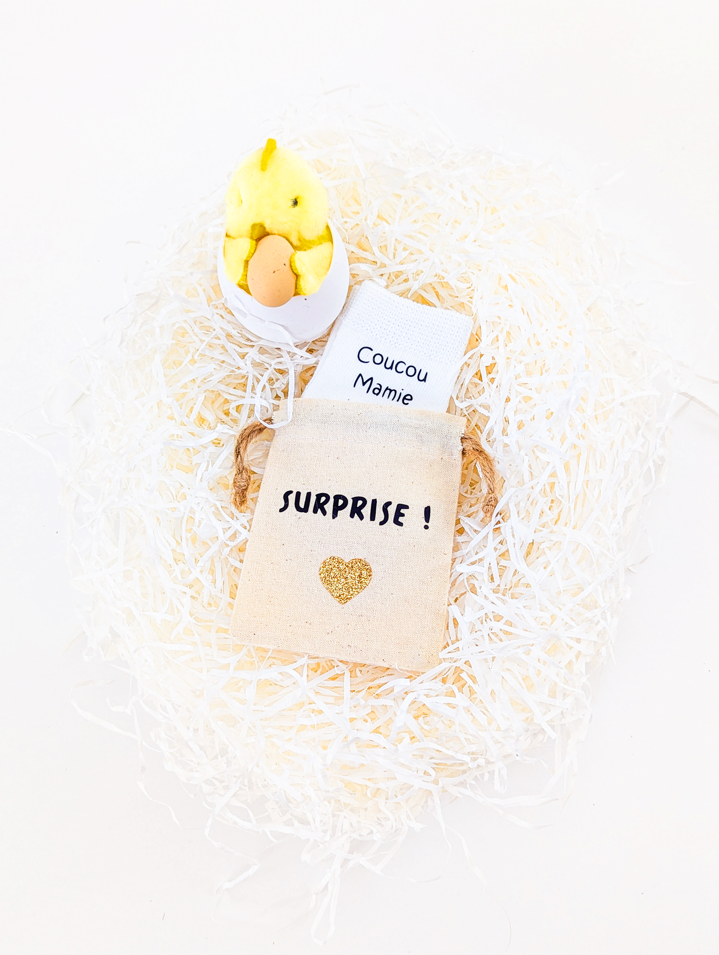 Chaussettes bébé personnalisées – Annonce grossesse originale