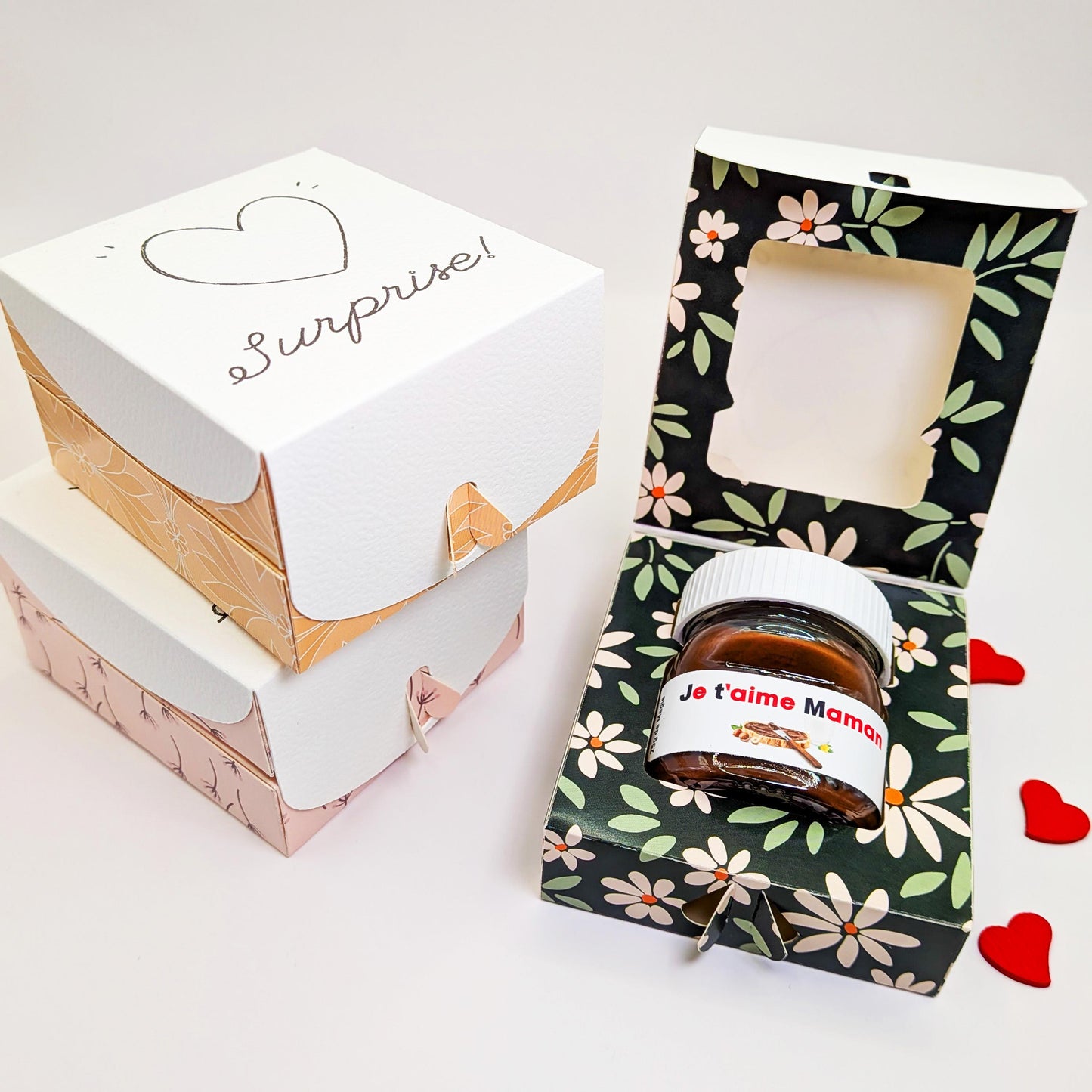 Pot de Nutella personnalisé – annonce grossesse originale