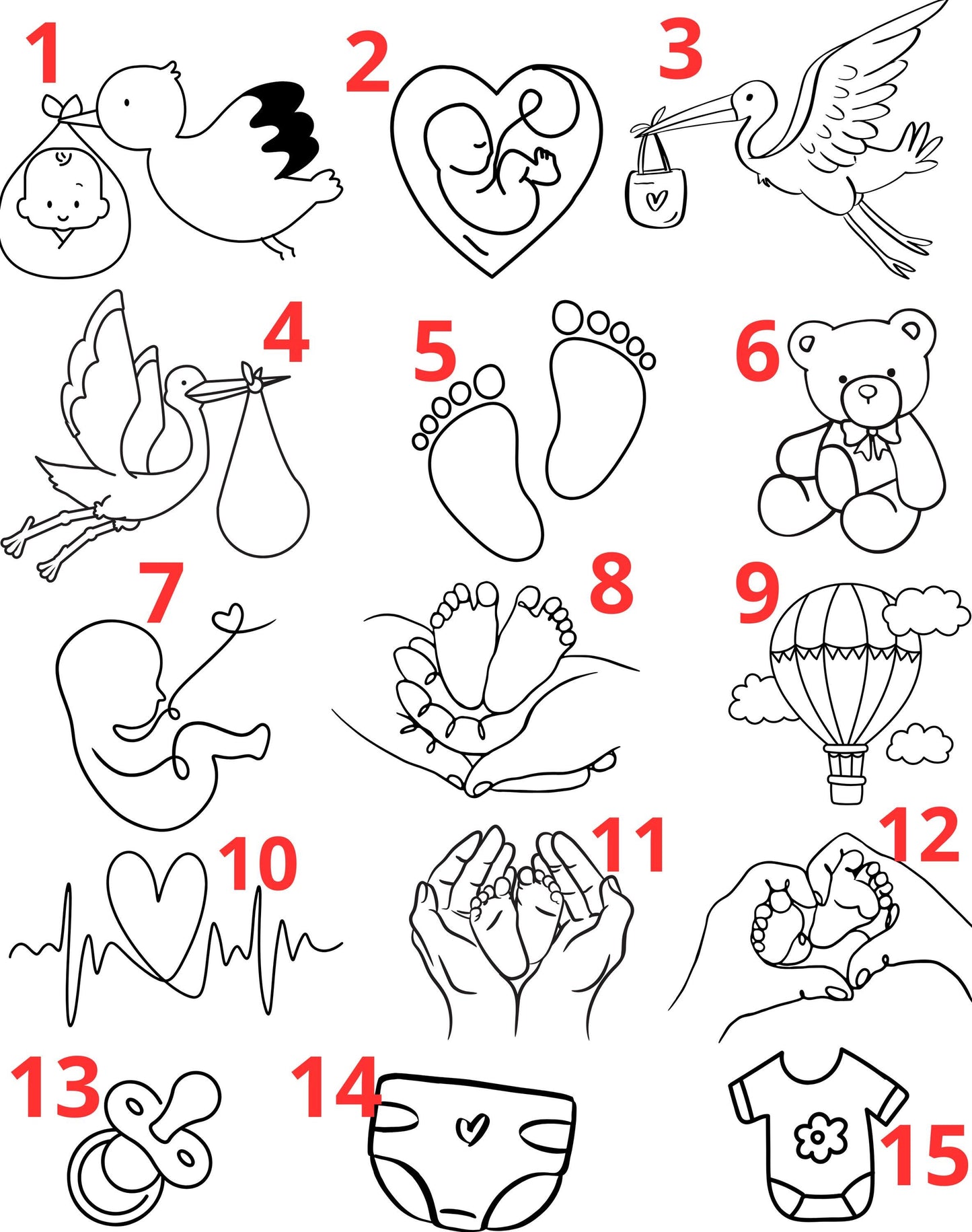 Magnet Cœur en Bois Personnalisé – Annonce de Grossesse Originale | Cadeau Futurs Grands-Parents, Mamie, Papy ou Parrain