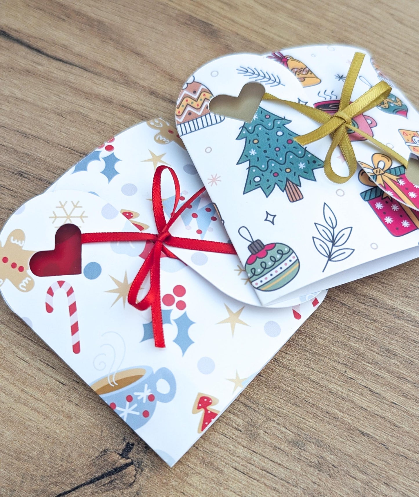 Carte cœur annonce bébé – personnalisable avec échographie