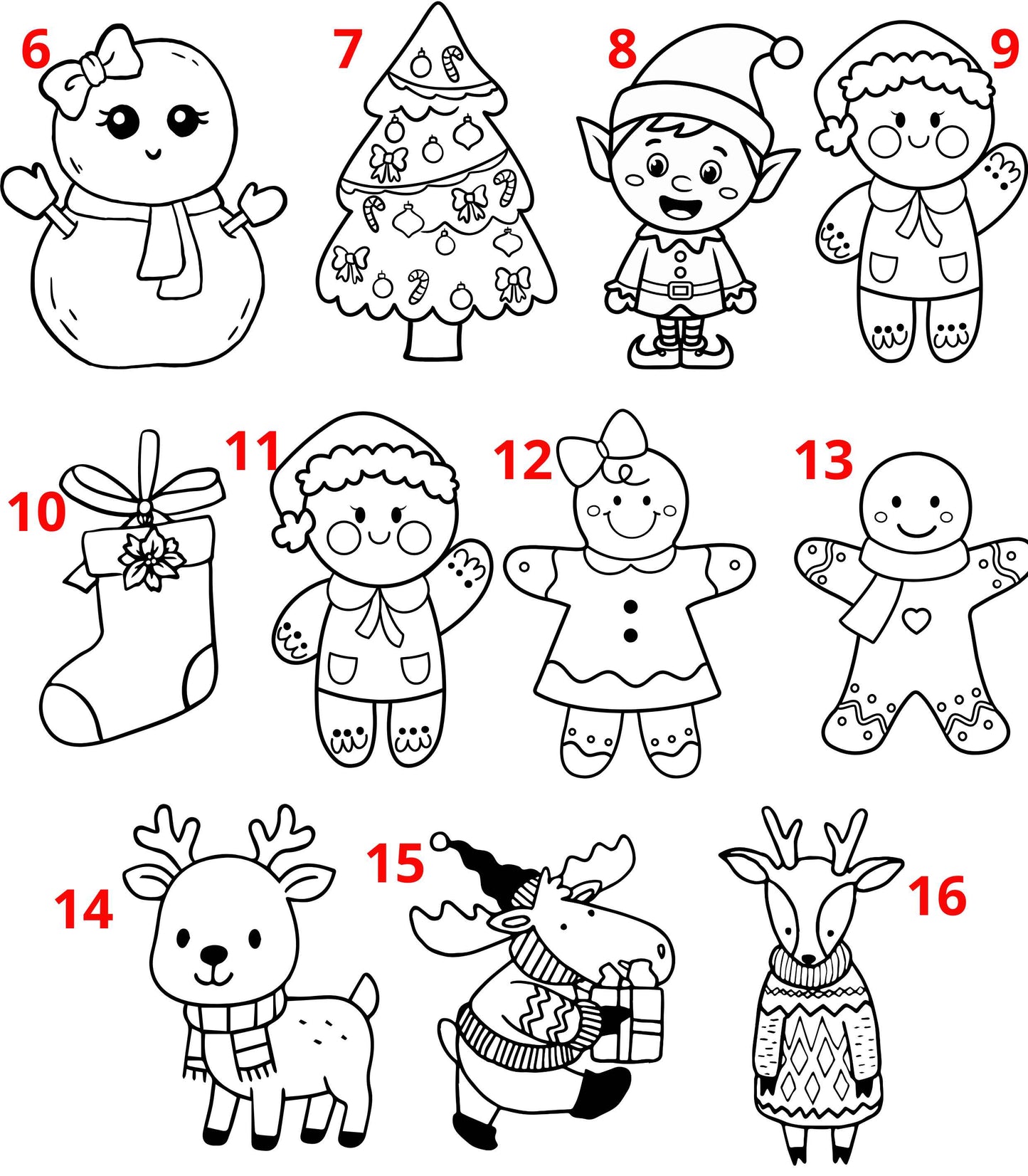 Étoile de Noël Personnalisée en Bois – Décoration de Sapin Gravée pour Enfant