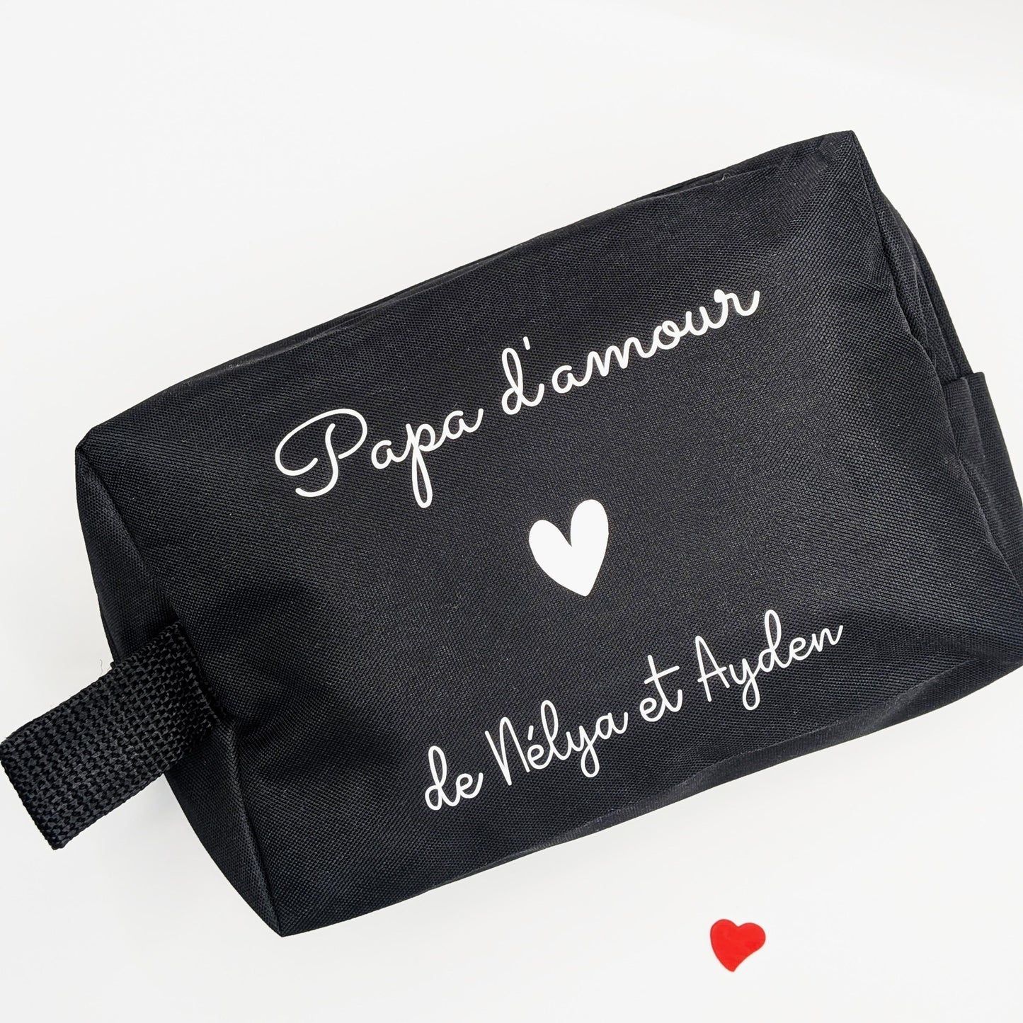 Trousse de toilette personnalisée- cadeau pour papa/papy