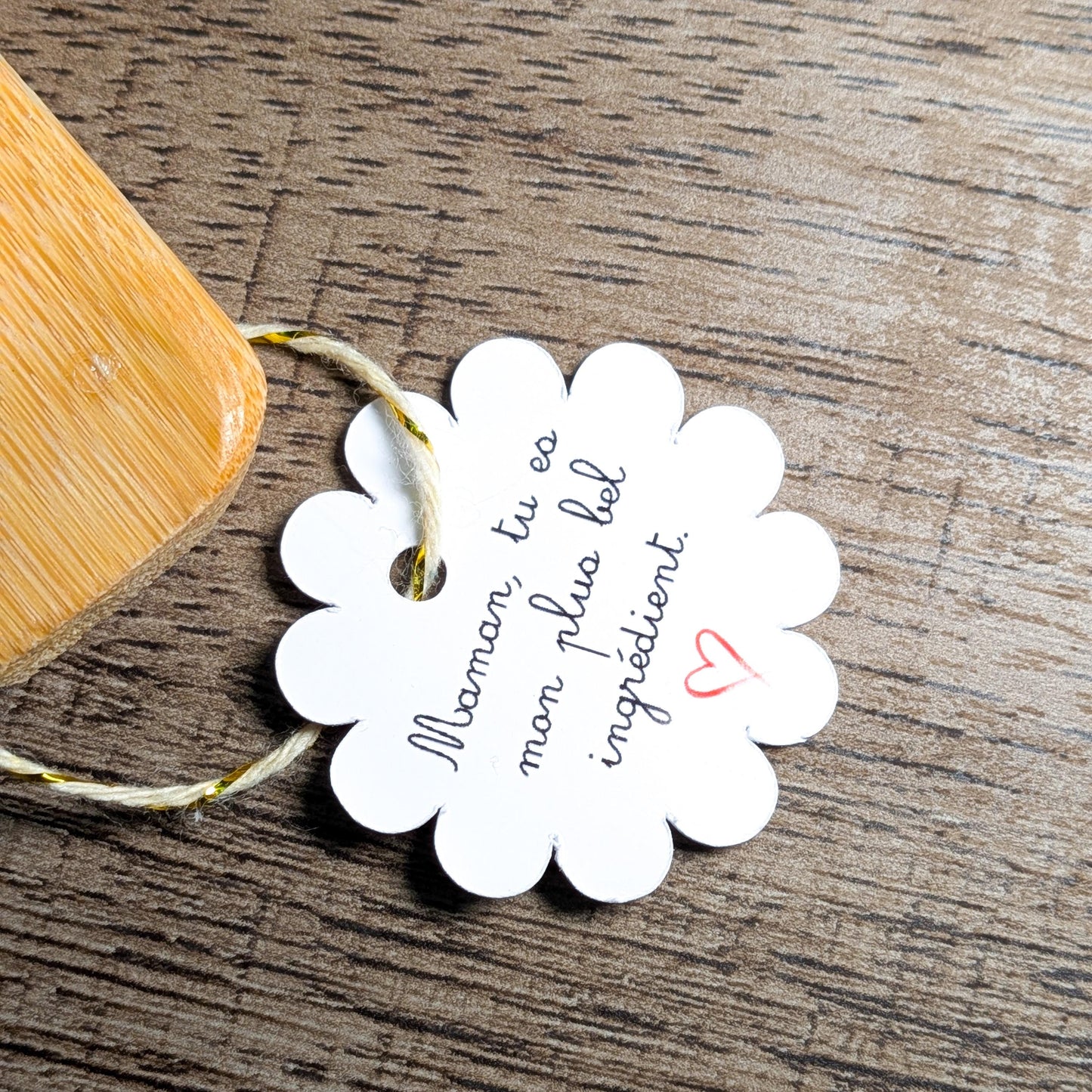 Ustensiles de cuisine personnalisés/ cadeau fêtes des mères, père, mamie et papi/ cuillère et spatule en bois gravées