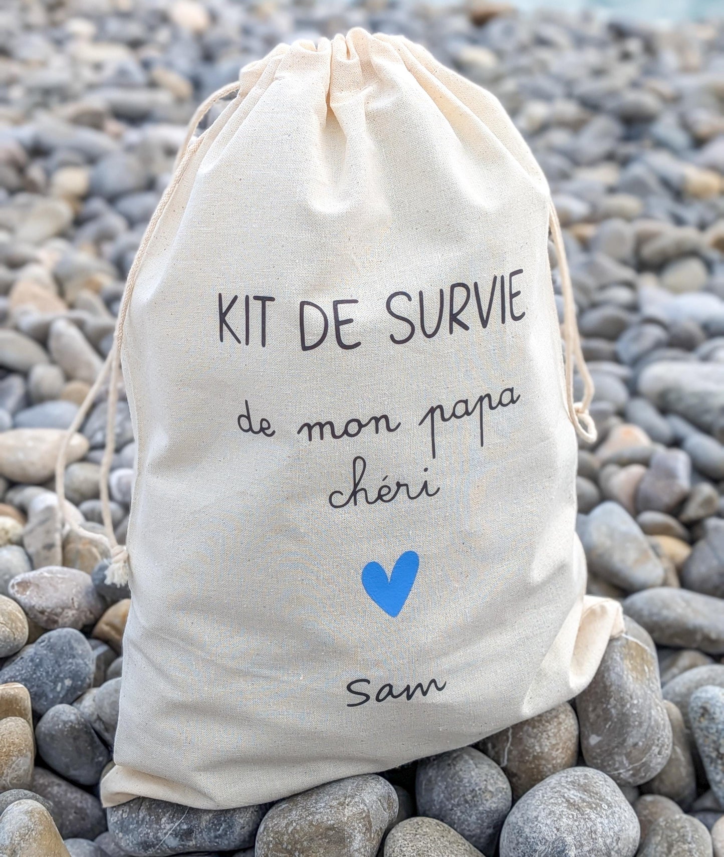 Kit de Survie Futur Papa / Future Maman – Pochon Personnalisé pour Naissance et Maternité | Cadeau Original